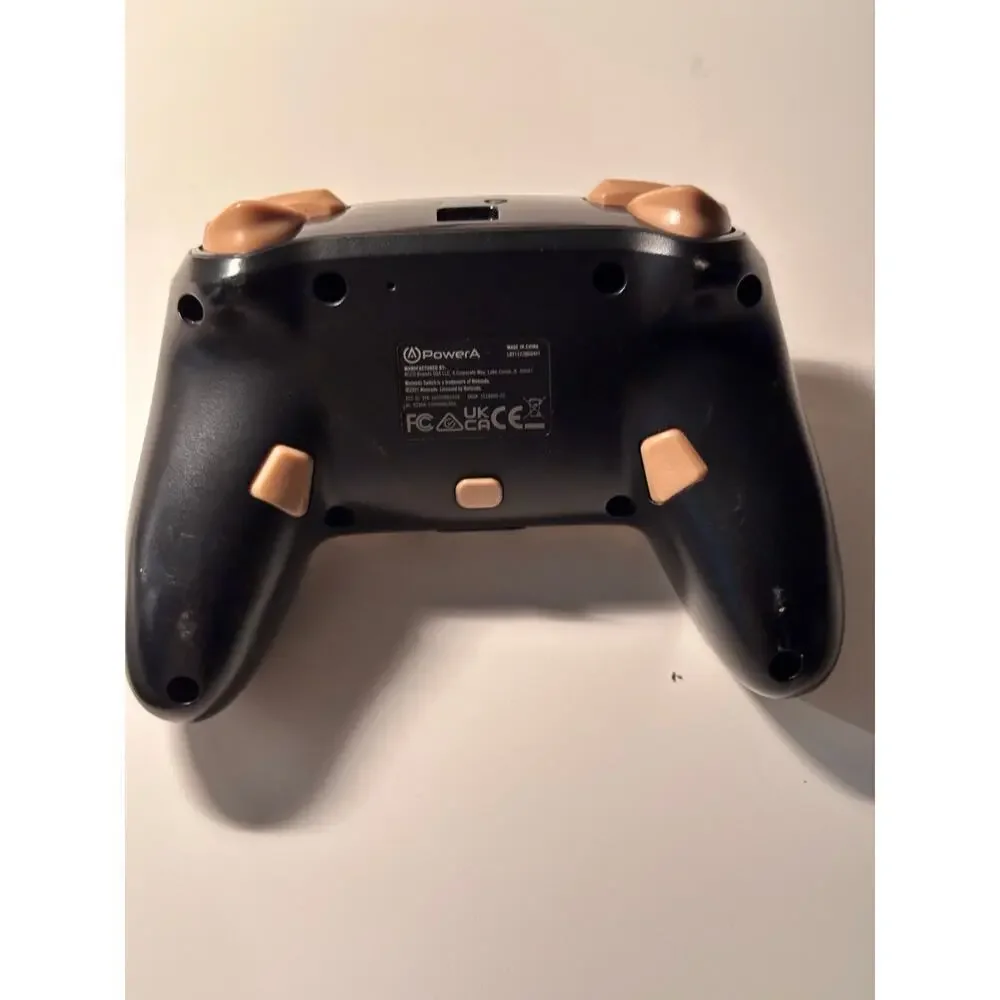 Power A Nintendo Switch Black Gold Legend Of Zelda Enhanced Wireless Controller